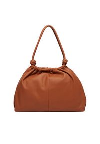 TOMMY HILFIGER - Tommy Hilfiger Torebka AW0AW18376 Brązowy. Kolor: brązowy. Materiał: skórzane #5