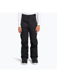 Roxy - Spodnie snowboardowe dziecięce ROXY Diversion Girl. Kolor: czarny. Sezon: zima. Sport: snowboard