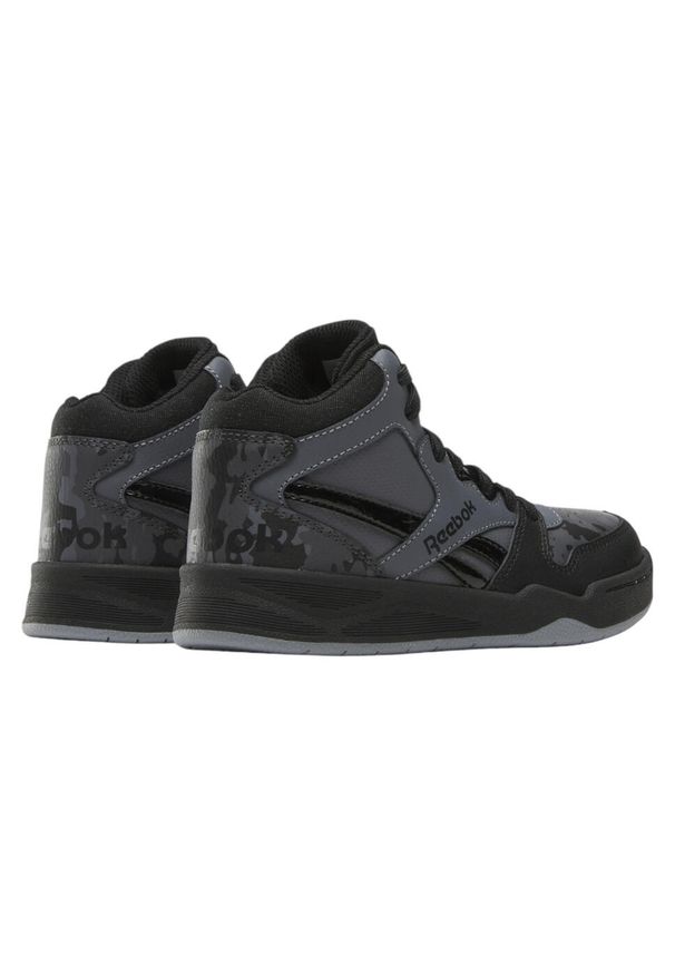 Reebok - Buty na co dzień młodzieżowe REEBOK BB4500 COURT eko skóra wysokie. Okazja: na co dzień. Kolor: czarny. Materiał: skóra