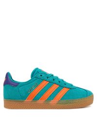 Adidas - adidas Sneakersy Gazelle JR5946 Zielony. Kolor: zielony. Materiał: zamsz, skóra. Model: Adidas Gazelle
