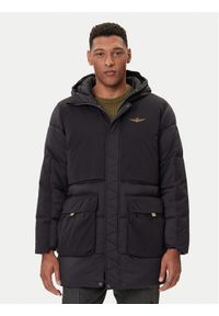 Aeronautica Militare Kurtka zimowa 252AB3015UCT04211 Czarny Regular Fit. Kolor: czarny. Materiał: syntetyk. Sezon: zima #1