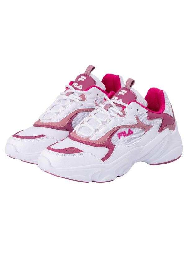 Fila - Trenery Damskie Collene. Kolor: biały