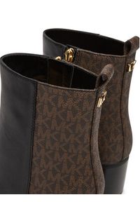 MICHAEL Michael Kors Botki Lex 40F5LXME6L Czarny. Kolor: czarny. Materiał: skóra #3