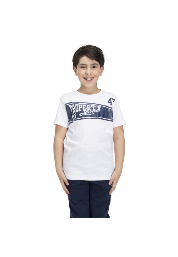 LEONE 1947 APPAREL - Witamy dziecięcą koszulkę z krótkim rękawem. Kolor: biały. Długość rękawa: krótki rękaw. Długość: krótkie. Sport: joga i pilates