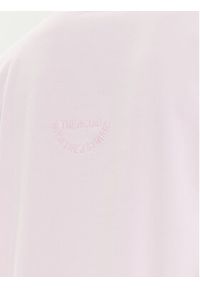 Adidas - adidas T-Shirt Embroidered IS4288 Różowy Regular Fit. Kolor: różowy. Materiał: bawełna #4