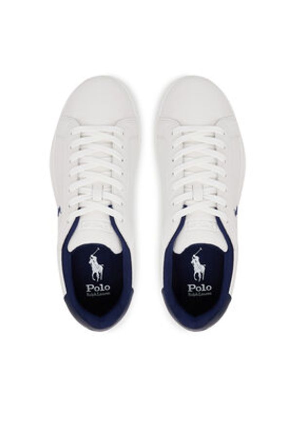 Polo Ralph Lauren Sneakersy 809968172001 Biały. Kolor: biały. Materiał: skóra