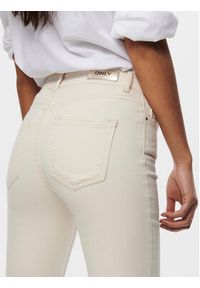 only - ONLY Jeansy 15230778 Biały Slim Fit. Kolor: biały #3