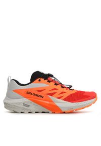 salomon - Salomon Buty do biegania Sense Ride 5 L47046200 Pomarańczowy. Kolor: pomarańczowy. Materiał: materiał