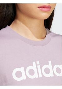 Adidas - adidas T-Shirt Essentials Logo IS2097 Fioletowy Slim Fit. Kolor: fioletowy. Materiał: bawełna #3