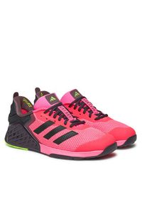 Adidas - adidas Buty na siłownię Dropset 3 JI2074 Różowy. Kolor: różowy. Materiał: mesh, materiał. Sport: fitness #4