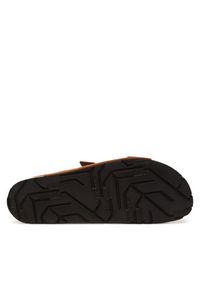 Pepe Jeans Klapki PMS90112 Beżowy. Kolor: beżowy. Materiał: zamsz, skóra #4