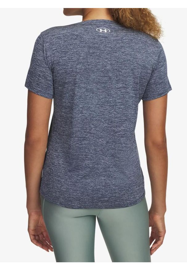 Koszulka treningowa damska Under Armour UA Tech Twist SS. Kolor: niebieski. Sport: fitness