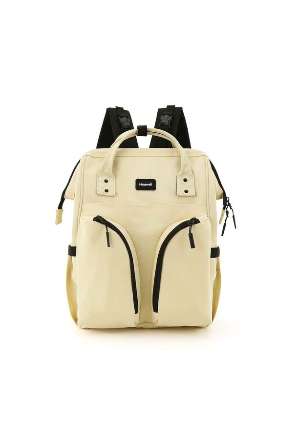Peterson - Plecak mommy bag Himawari 1208 żółty. Kolor: żółty. Materiał: poliester