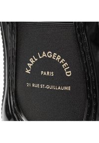 Karl Lagerfeld - KARL LAGERFELD Kalosze KL94770 Czarny. Kolor: czarny. Materiał: syntetyk #3