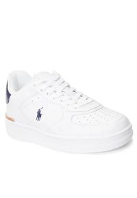 Polo Ralph Lauren Sneakersy 809913420001 Biały. Kolor: biały. Materiał: skóra #1
