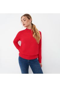 Mohito - Malinowy sweter - Różowy. Kolor: różowy