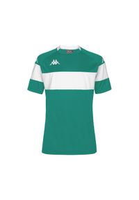 Jersey Kappa Dareto. Kolor: zielony, biały, wielokolorowy. Materiał: jersey. Sport: piłka nożna #1