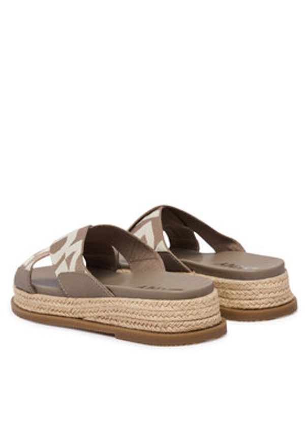 DKNY Espadryle Binna K2639436 Beżowy. Kolor: beżowy. Materiał: materiał