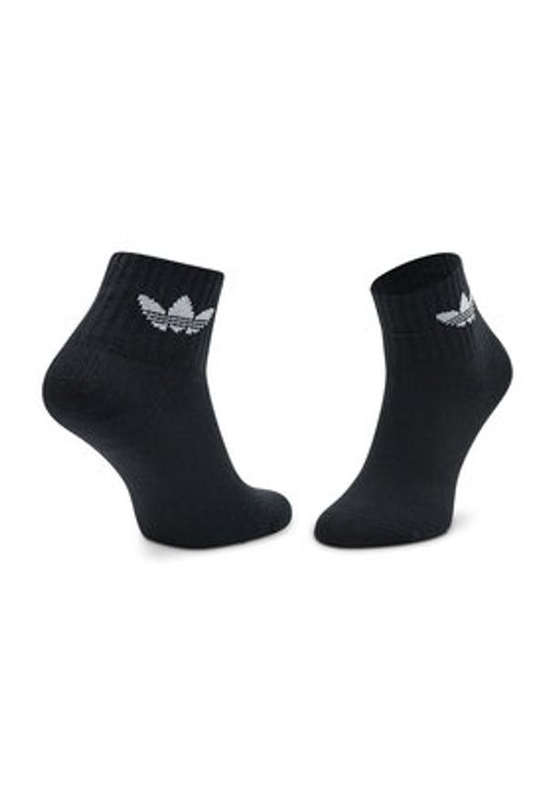 Adidas - adidas Skarpety długie Ankle HK7186 Czarny. Kolor: czarny. Materiał: materiał