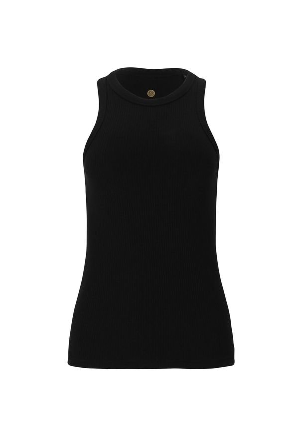 ENDURANCE - Damski tank top Athlecia Lankae. Kolor: czarny. Sport: joga i pilates