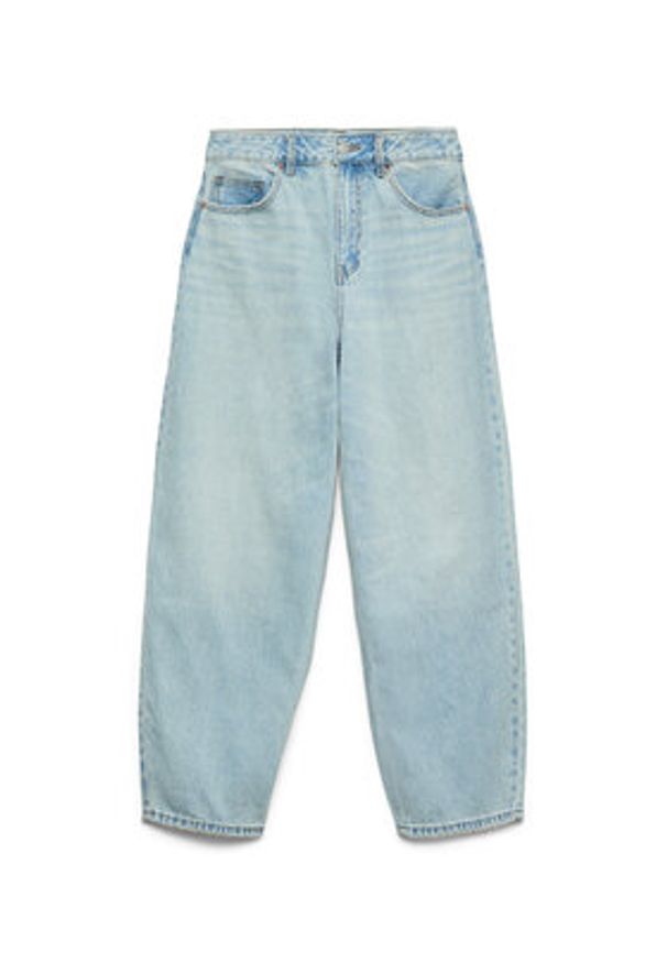 Vero Moda Jeansy Billie 10330900 Niebieski Barrel Fit. Kolor: niebieski