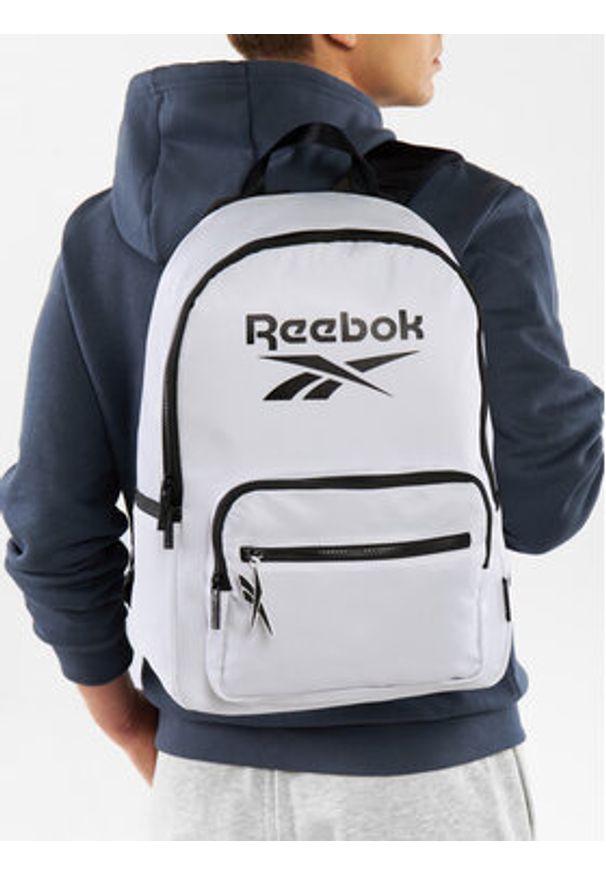 Reebok Plecak RBK-044-CCC-05 Biały. Kolor: biały. Materiał: poliester, materiał