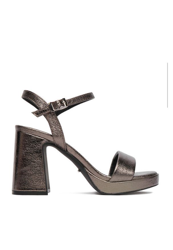 DeeZee Sandały CEO-SS22-049 Srebrny. Kolor: srebrny. Materiał: materiał