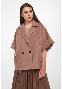 Weekend Max Mara - Płaszcz damski krótki wełniany Pera WEEKEND MAX MARA. Materiał: wełna. Długość: krótkie