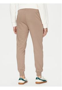 Puma Spodnie dresowe Ess No. 1 Logo 682609 Brązowy Regular Fit. Kolor: brązowy. Materiał: bawełna, syntetyk #3