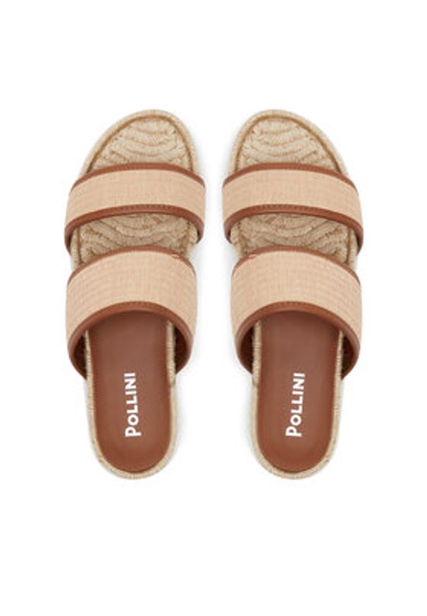 Pollini Espadryle SA28285G0MTN112A Beżowy. Kolor: beżowy