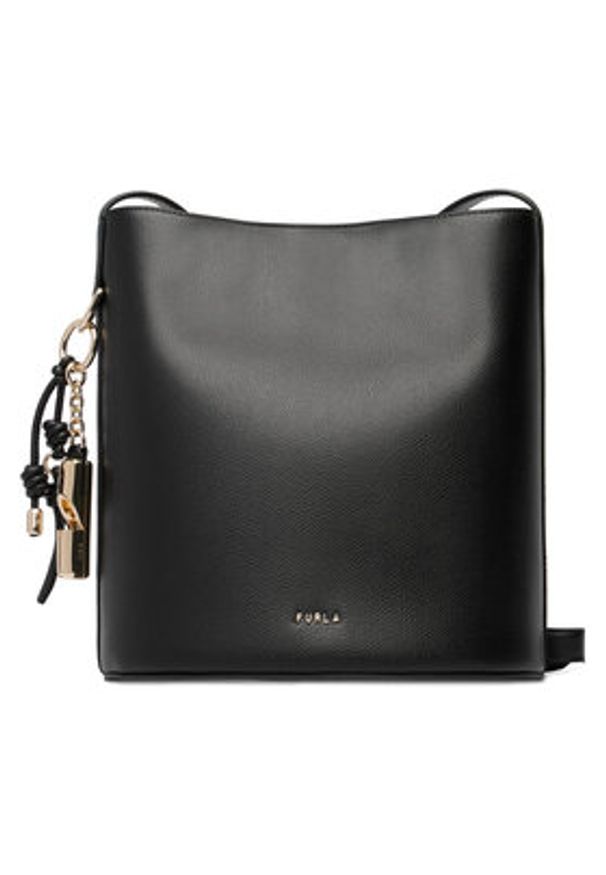 Furla Torebka Roxie S WB01875 ARE000 CN O6000 Czarny. Kolor: czarny. Materiał: skórzane