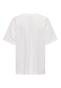 only - ONLY T-Shirt Vivvi 15346761 Biały Regular Fit. Kolor: biały. Materiał: bawełna #3
