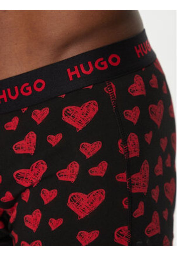 Hugo - HUGO Komplet 3 par bokserek 50532550 Czarny. Kolor: czarny. Materiał: bawełna