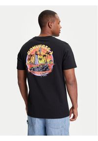 Converse T-Shirt Skeleton Party 10027726-A01 Czarny Regular Fit. Kolor: czarny. Materiał: bawełna #4