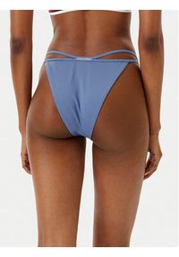Calvin Klein Swimwear Dół od bikini KW0KW02828 Niebieski. Kolor: niebieski. Materiał: syntetyk