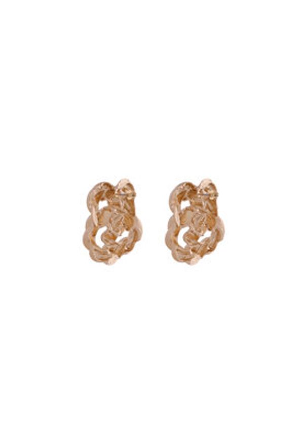 Aldo Kolczyki Doubleknot 14088262 Złoty. Materiał: metalowe. Kolor: złoty