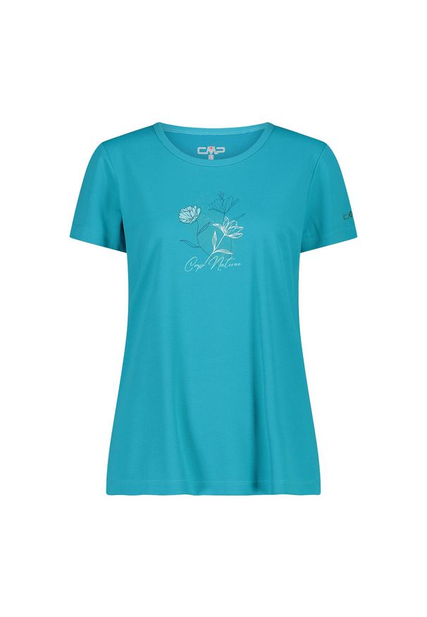 Koszulka damska turystyczna CMP 38T6656. Kolor: niebieski. Sport: turystyka piesza