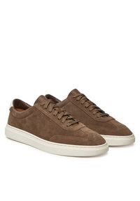 BOSS Sneakersy Kieran 50548715 Brązowy. Kolor: brązowy. Materiał: skóra #6