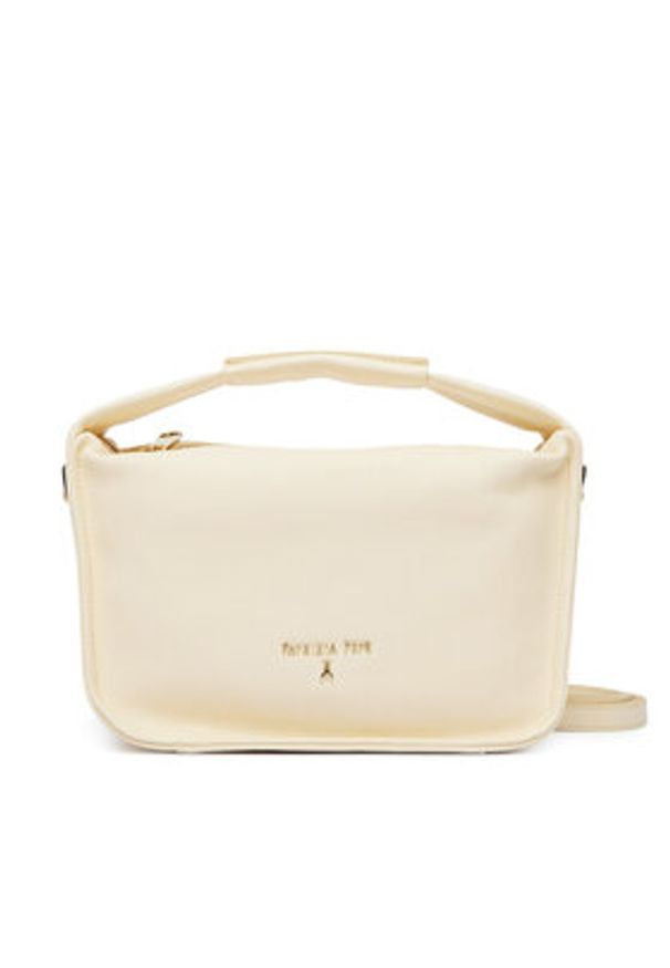 Patrizia Pepe Torebka 8B0316/L177-W405 Écru. Kolor: kremowy. Materiał: skórzane