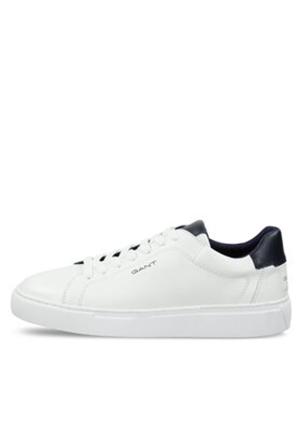 GANT - Gant Sneakersy 32631226 Biały. Kolor: biały. Materiał: skóra