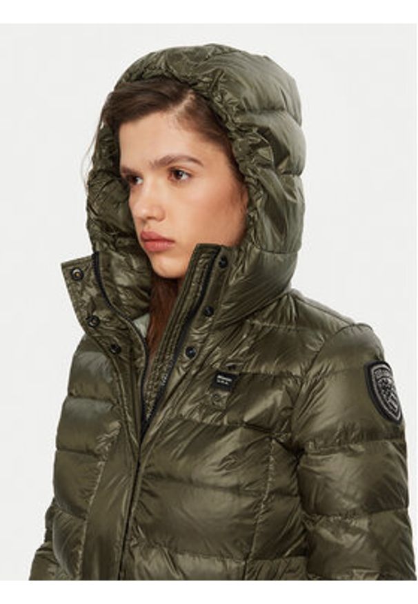 Blauer Kurtka puchowa 24WBLDK03040 Zielony Regular Fit. Kolor: zielony. Materiał: syntetyk