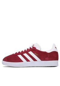 Adidas - adidas Sneakersy Gazelle B41645 Bordowy. Kolor: czerwony. Materiał: zamsz, skóra. Model: Adidas Gazelle #4