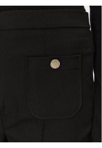 Morgan Spodnie materiałowe 251-PFLAC.F Czarny Bootcut Fit. Kolor: czarny. Materiał: wiskoza, syntetyk