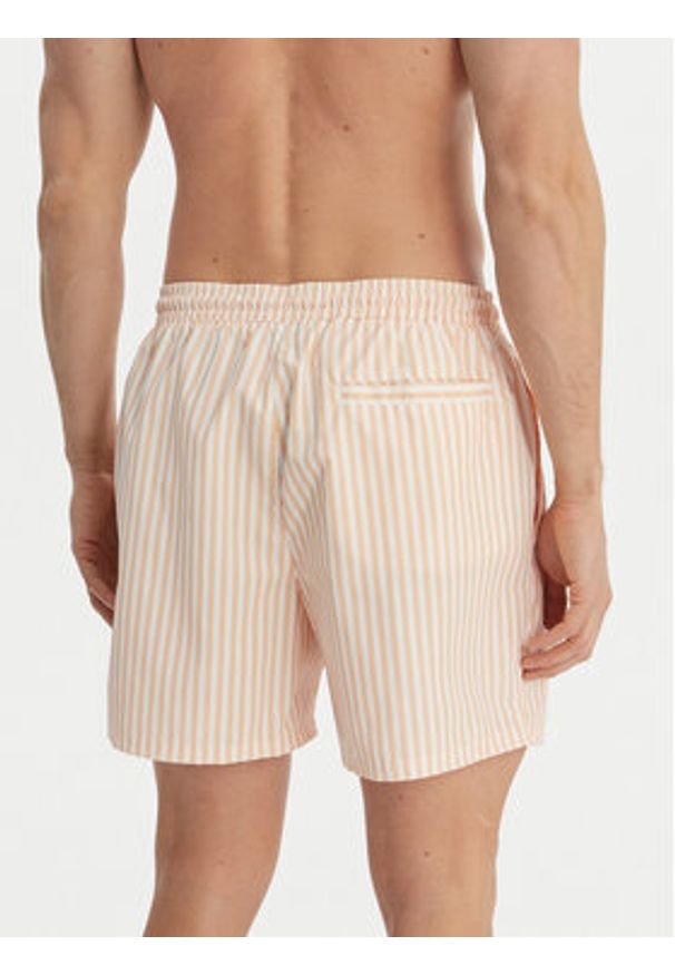 Calvin Klein Swimwear Szorty kąpielowe LV00N61045 Pomarańczowy. Kolor: pomarańczowy. Materiał: syntetyk
