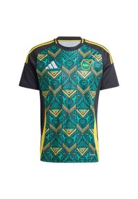 Adidas - Koszulka Jamaica 24 Away. Kolor: czarny. Materiał: materiał #2