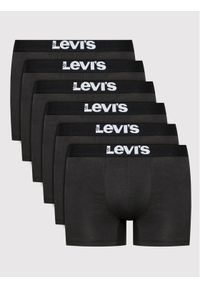 Komplet 6 par bokserek Levi's®. Kolor: czarny