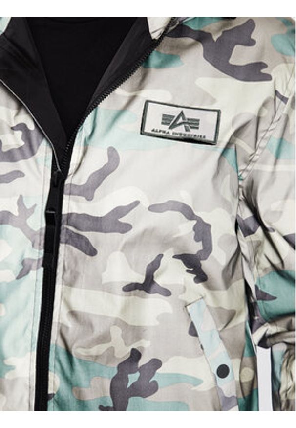 Alpha Industries Kurtka bomber MA-1 126138RC Kolorowy Regular Fit. Materiał: syntetyk. Wzór: kolorowy