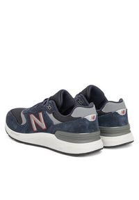 New Balance Sneakersy Walking 880 MW880BC7 Granatowy. Kolor: niebieski. Materiał: skóra, zamsz #3