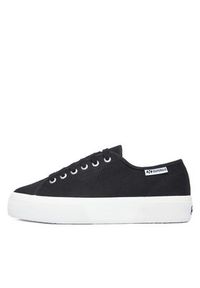 Superga Tenisówki Platform Leggera S2142ZW Czarny. Kolor: czarny. Materiał: materiał. Obcas: na platformie #4