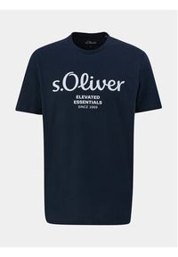 s.Oliver T-Shirt 2139909 Niebieski Regular Fit. Kolor: niebieski. Materiał: bawełna #3